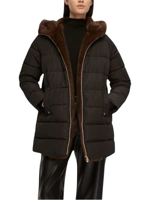 Piumino lungo in taffetà  gebel EMME MARELLA | 2525486192005