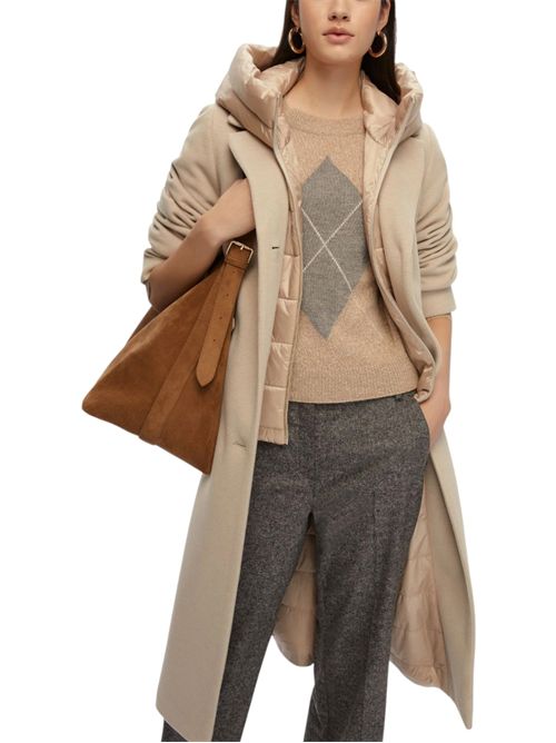 Cappotto in panno soft imbottito desiderio EMME MARELLA | 2525496052002