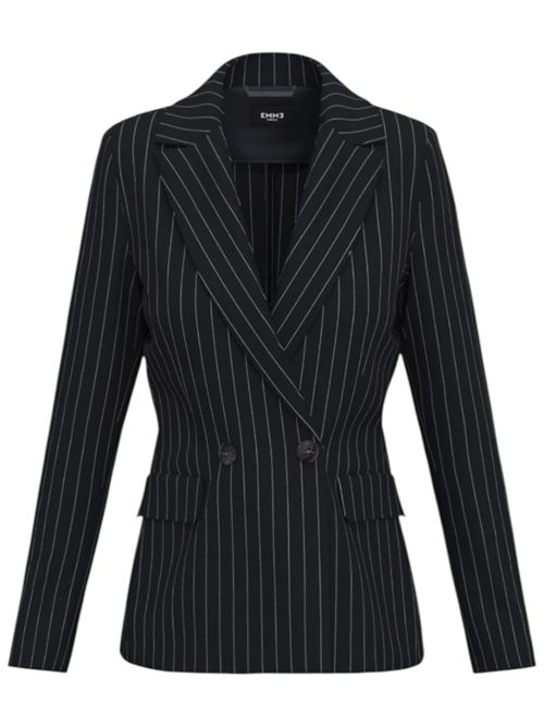 Blazer in jersey gessato drink EMME MARELLA | 2525916062002