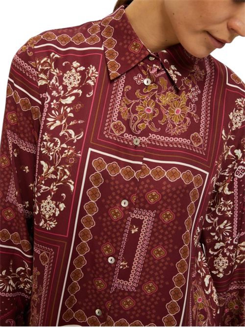 Camicia in twill di viscosa stampata brunico EMME MARELLA | 2525116034003