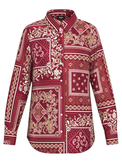 Camicia in twill di viscosa stampata brunico EMME MARELLA | 2525116034003