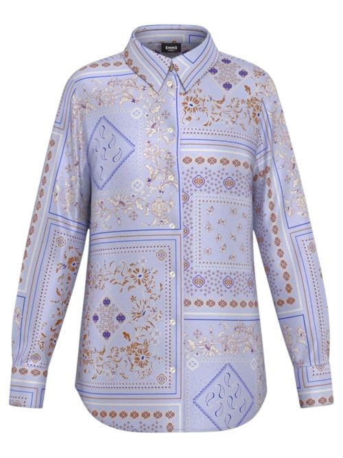 Camicia in twill di viscosa stampata brunico EMME MARELLA | 2525116034004
