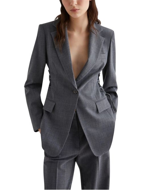 Blazer dritto stretch filing MARELLA | 2523046014002