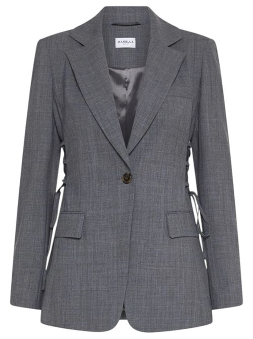 Blazer dritto stretch filing MARELLA | 2523046014002