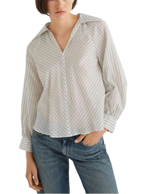 Camicia in misto seta mach MARELLA | 2523116034002