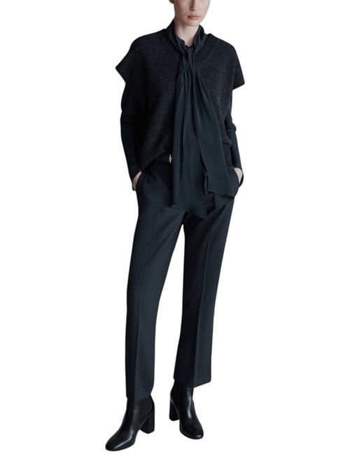 Pantalone slim in gabardina matrice MARELLA | 2523136105004