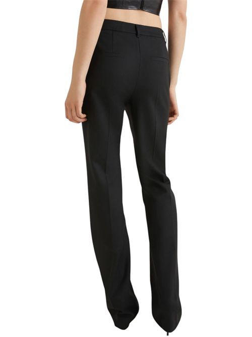 Pantalone flare con cintura a fiore fosca MARELLA | 2523136242005