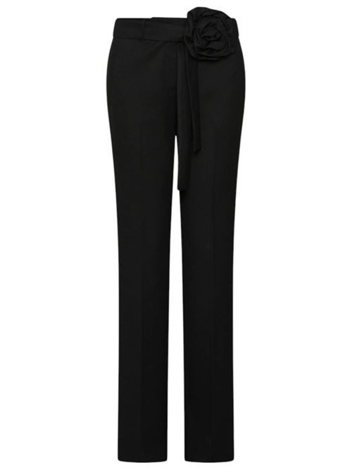 Pantalone flare con cintura a fiore fosca MARELLA | 2523136242005