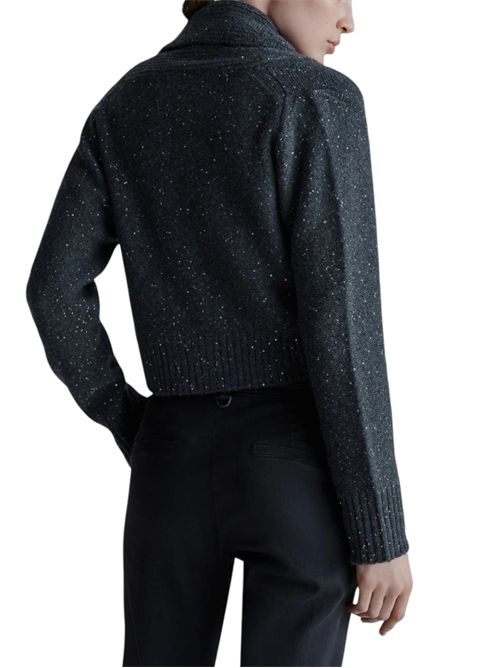 Cardigan in misto cashmere con paillette zambia MARELLA | 2523346065004