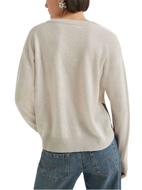 Maglia con intarsi in misto cashmere moira MARELLA | 2523366322006