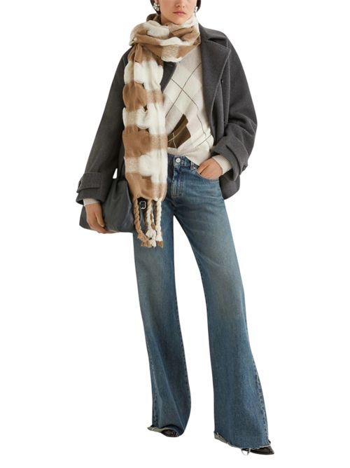 Maglia con intarsi in misto cashmere moira MARELLA | 2523366322006