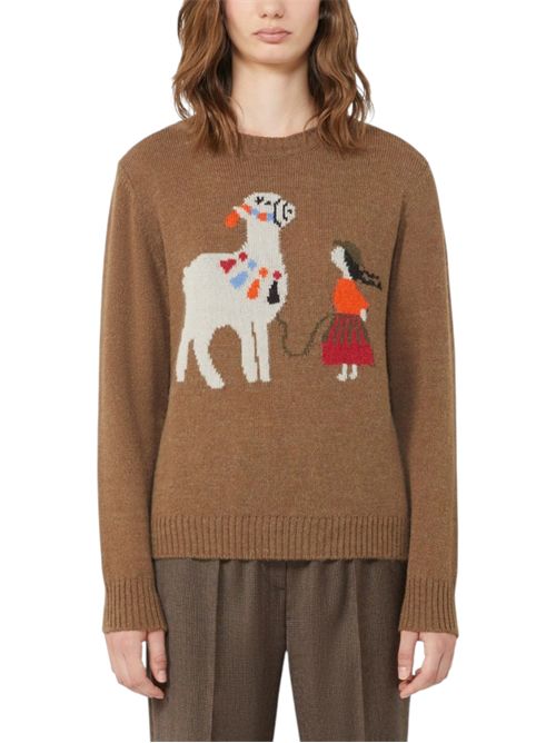 Maglia in alpaca e lana nitra MAX MARA WEEKEND | 252536629205
