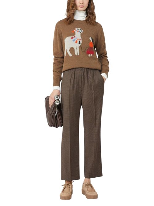 Maglia in alpaca e lana nitra MAX MARA WEEKEND | 252536629205