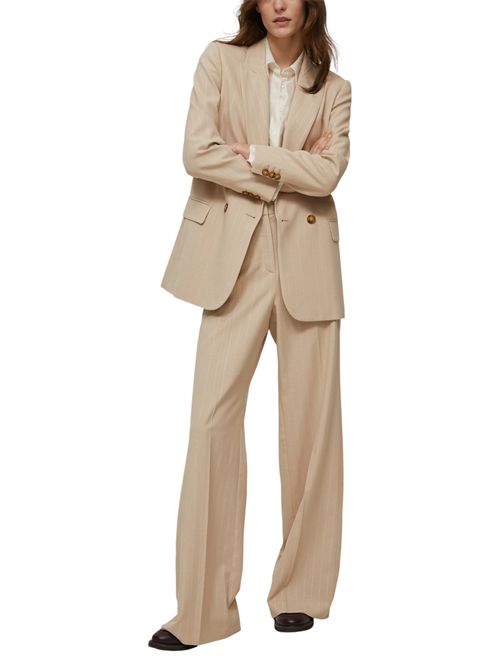 Blazer in gabardine gessato lamé bimba PENNYBLACK | 25210460171