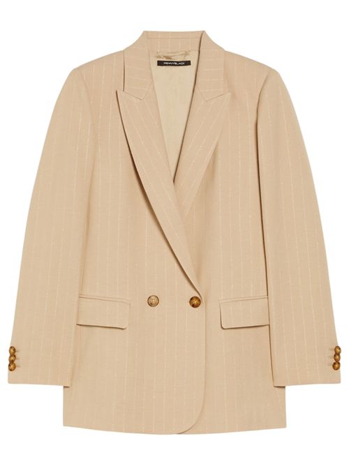 Blazer in gabardine gessato lamé bimba PENNYBLACK | 25210460171