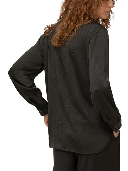 Camicia in raso con micro-borchie alano PENNYBLACK | 25211160182