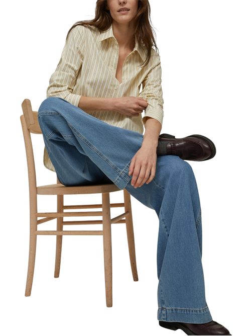 Camicia con micro-borchie salvia PENNYBLACK | 25211160371