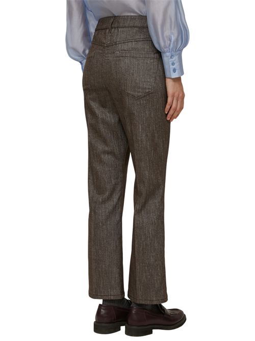 Pantaloni flare a effetto denim spluga PENNYBLACK | 25211360471