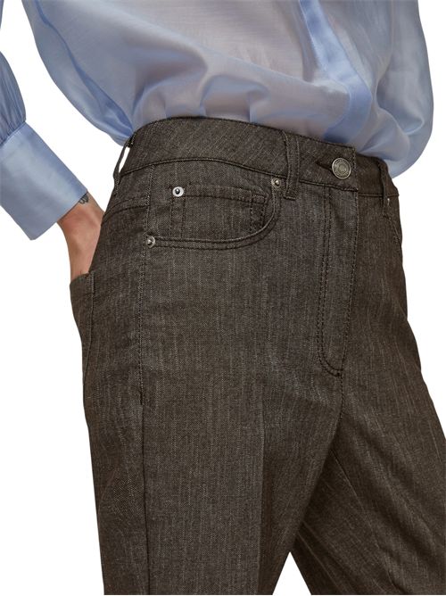 Pantaloni flare a effetto denim spluga PENNYBLACK | 25211360471