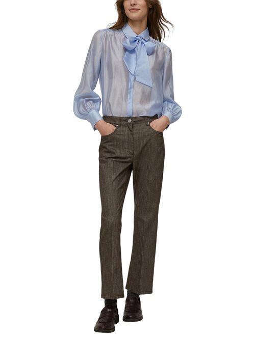 Pantaloni flare a effetto denim spluga PENNYBLACK | 25211360471