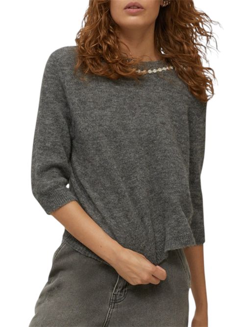 Maglia con girocollo bijou rossino PENNYBLACK | 25213660481