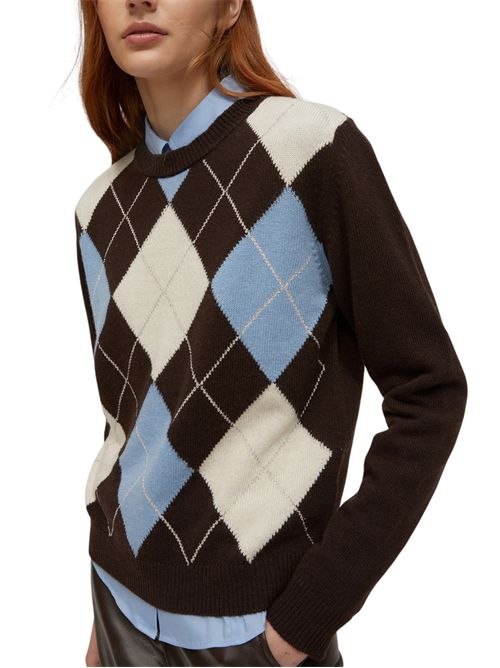 Maglia a rombi con lurex lazio PENNYBLACK | 25223660122