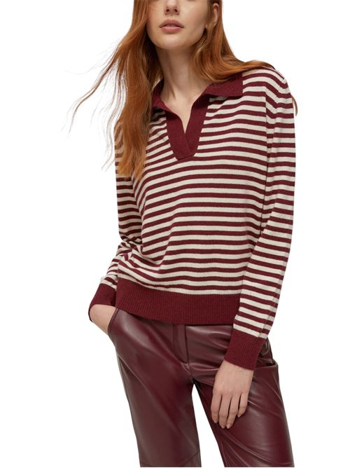 Polo in maglia a righe discord PENNYBLACK | 25223660221