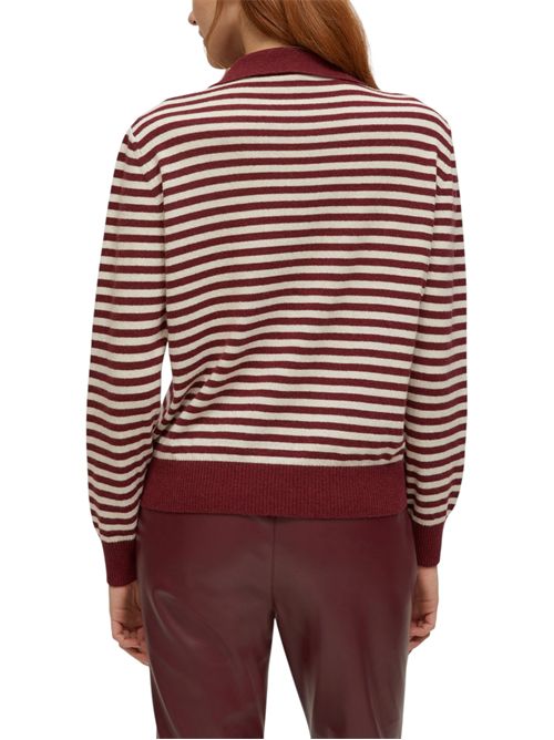 Polo in maglia a righe discord PENNYBLACK | 25223660221