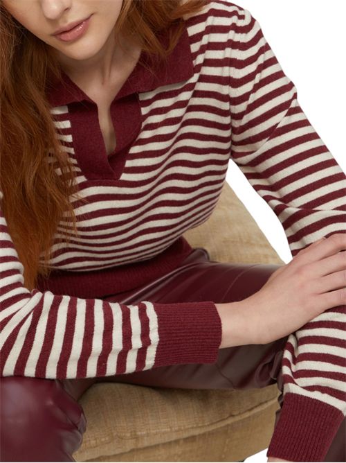 Polo in maglia a righe discord PENNYBLACK | 25223660221