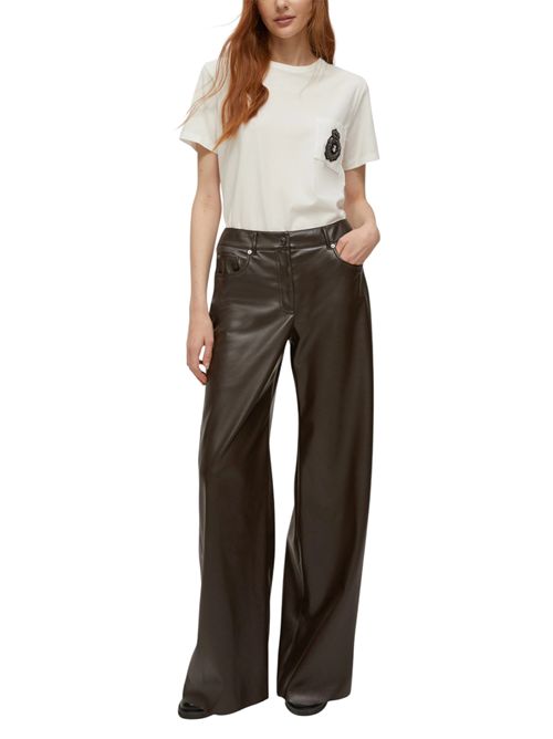 Pantaloni ampi in jersey spalmato zeo PENNYBLACK | 25227860122