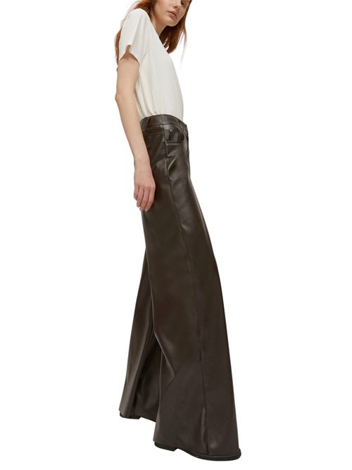 Pantaloni ampi in jersey spalmato zeo PENNYBLACK | 25227860122