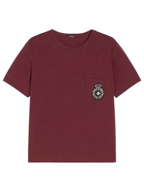 T-shirt con stemma ricamato papa PENNYBLACK | 25229760122