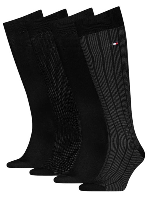 Confezione regalo 4 pack calzini BLACK TOMMY HILFIGER | 701235378BLACK