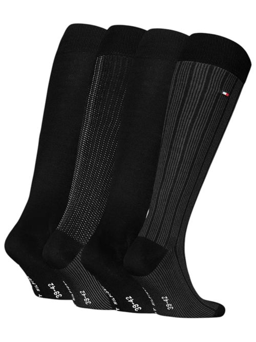 Confezione regalo 4 pack calzini BLACK TOMMY HILFIGER | 701235378BLACK