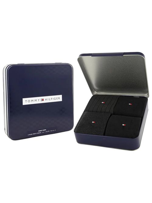 Confezione regalo 4 pack calzini BLACK TOMMY HILFIGER | 701235378BLACK