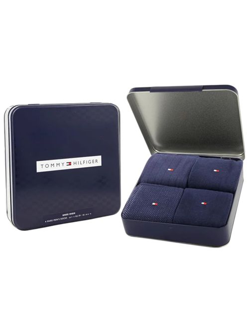Confezione regalo 4 pack calzini NAVY TOMMY HILFIGER | 701235378NAVY