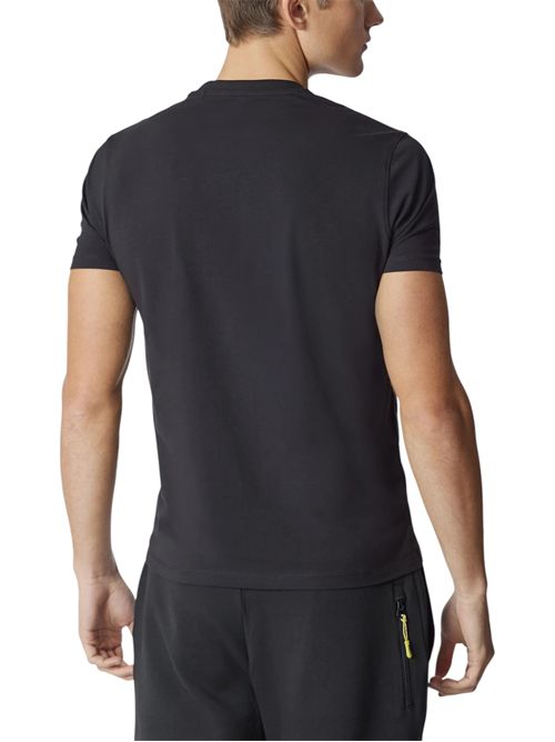 T-shirt in cotone jersey stretch con logo U.S. POLO ASSN | US42154003199