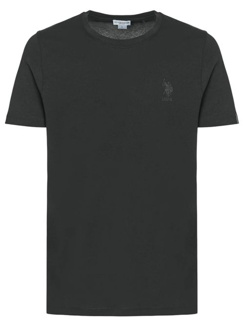 T-shirt in cotone jersey stretch con logo U.S. POLO ASSN | US42154003199