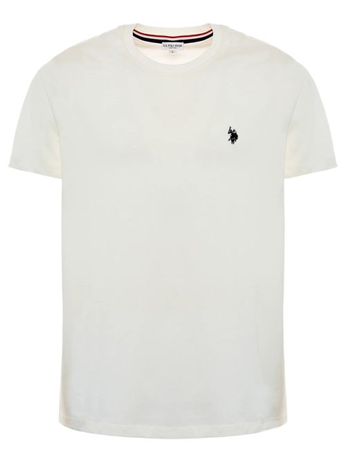 T-shirt a maniche corte heavy jersey con logo U.S. POLO ASSN | US42154005101