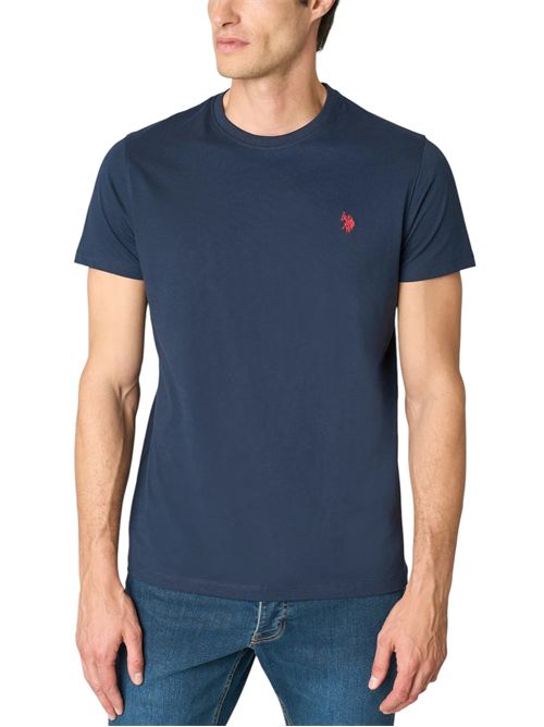 T-shirt a maniche corte heavy jersey con logo U.S. POLO ASSN | US42154005179