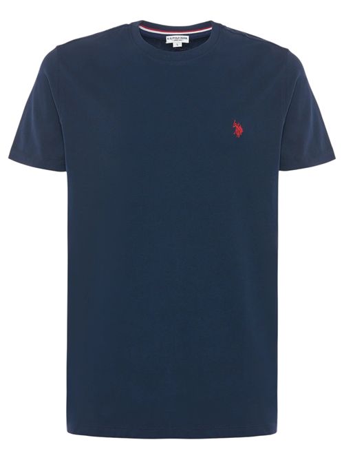 T-shirt a maniche corte heavy jersey con logo U.S. POLO ASSN | US42154005179