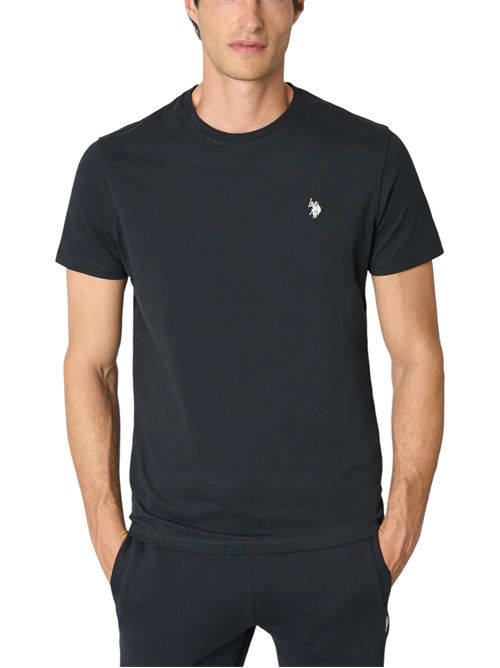 T-shirt a maniche corte heavy jersey con logo U.S. POLO ASSN | US42154005199