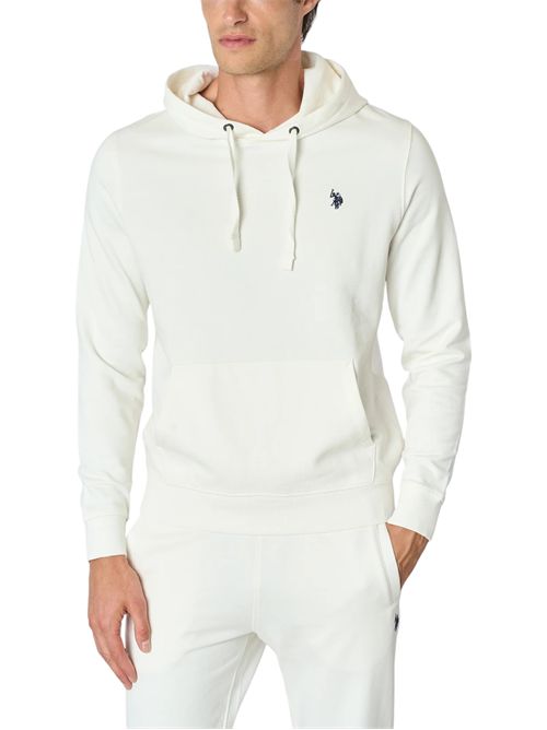 Felpa in cotone con cappuccio U.S. POLO ASSN | US42162006101