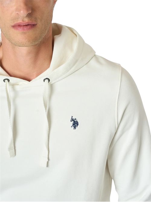 Felpa in cotone con cappuccio U.S. POLO ASSN | US42162006101
