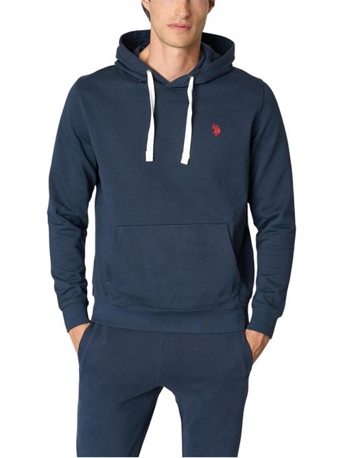 Felpa in cotone con cappuccio U.S. POLO ASSN | US42162006179