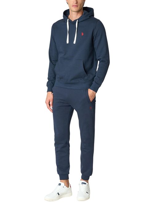 Felpa in cotone con cappuccio U.S. POLO ASSN | US42162006179