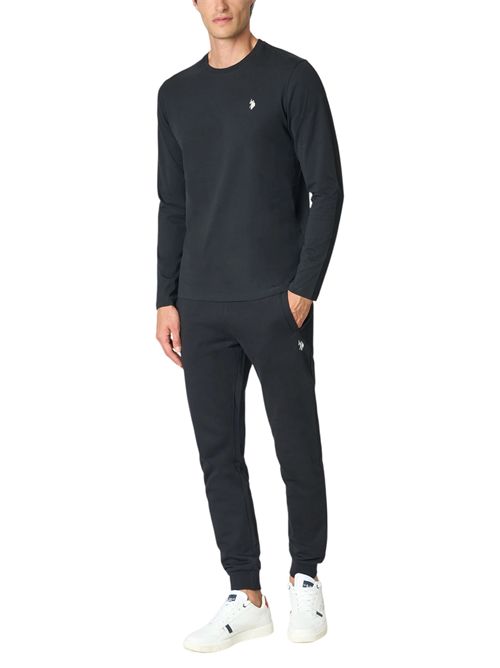 T-shirt a maniche lunghe in heavy jersey U.S. POLO ASSN | US42168001199