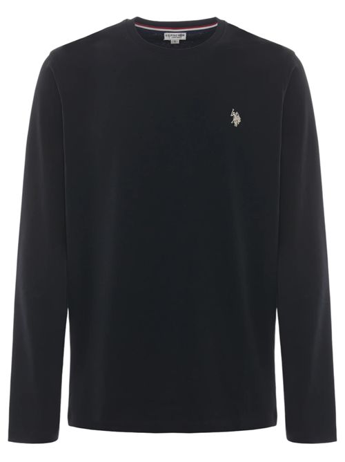 T-shirt a maniche lunghe in heavy jersey U.S. POLO ASSN | US42168001199