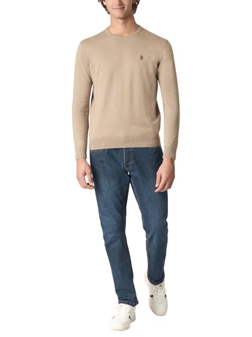 Maglia girocollo cotone e cashmere U.S. POLO ASSN | US42173001168