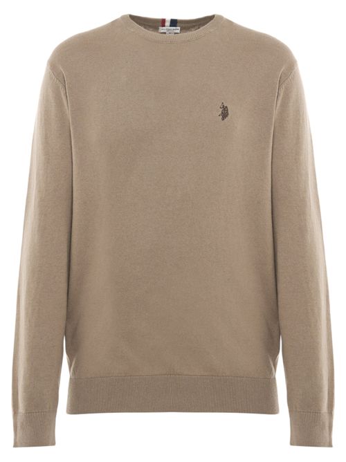 Maglia girocollo cotone e cashmere U.S. POLO ASSN | US42173001168